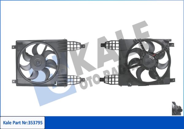 KALE OTO RADYATÖR Fan, motor soğutması 1232813581