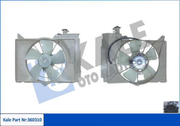 KALE OTO RADYATÖR Fan, motor soğutması 1232831303