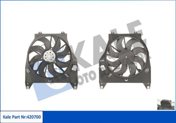 KALE OTO RADYATÖR Fan, motor soğutması 224970780