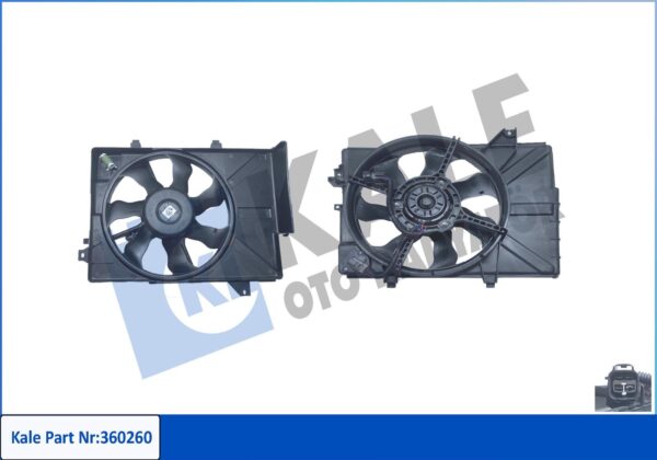 KALE OTO RADYATÖR Fan, motor soğutması 1232831209