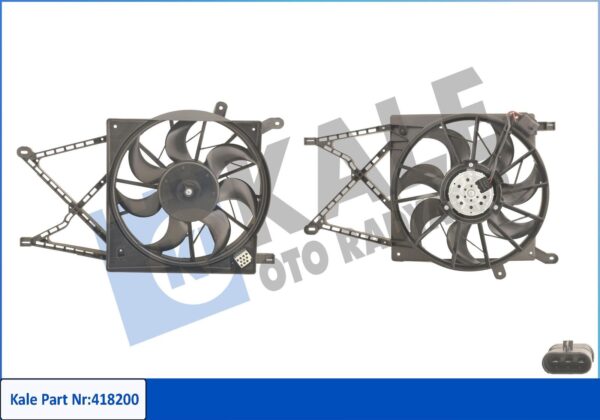 KALE OTO RADYATÖR Fan, motor soğutması 224969154