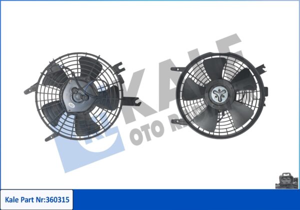 KALE OTO RADYATÖR Fan, motor soğutması 1232831313