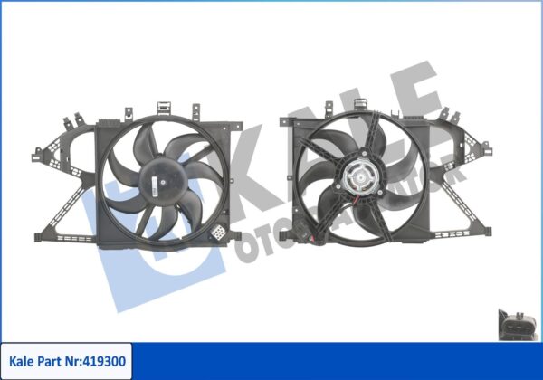 KALE OTO RADYATÖR Fan, motor soğutması 224970063