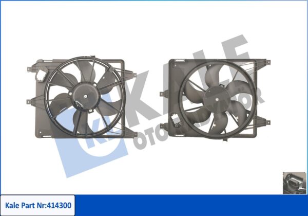 KALE OTO RADYATÖR Fan, motor soğutması 224967714