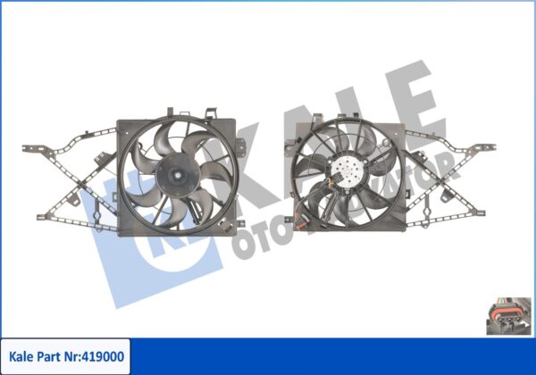 KALE OTO RADYATÖR Fan, motor soğutması 224969716