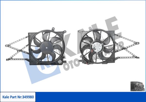 KALE OTO RADYATÖR Fan, motor soğutması 1232793680