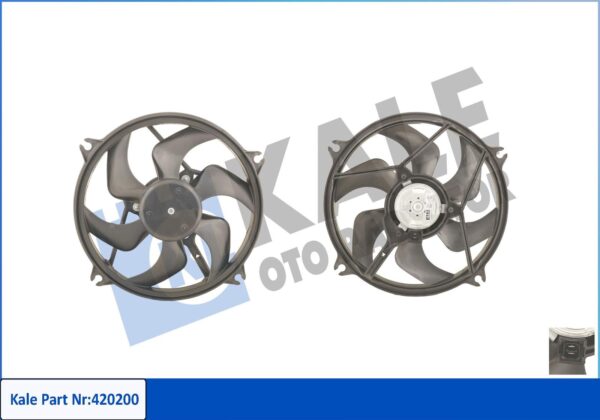 KALE OTO RADYATÖR Fan, motor soğutması 224970425