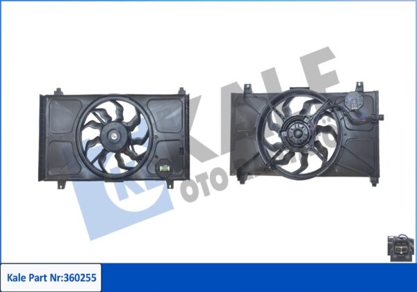 KALE OTO RADYATÖR Fan, motor soğutması 1232831204