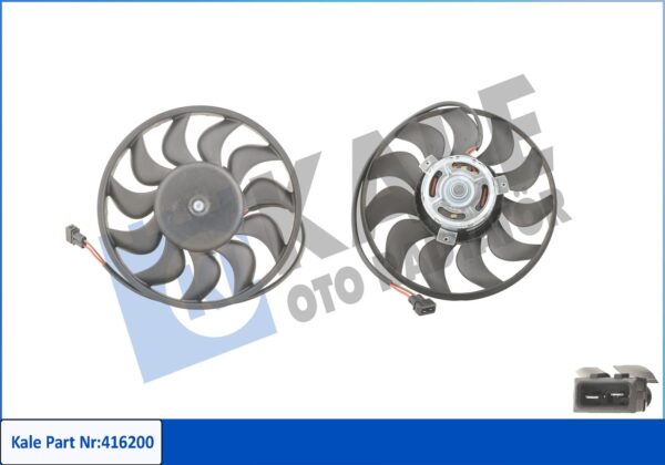 KALE OTO RADYATÖR Fan, motor soğutması 224968039