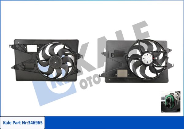 KALE OTO RADYATÖR Fan, motor soğutması 1232766833