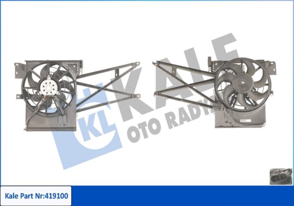 KALE OTO RADYATÖR Fan, motor soğutması 224969723