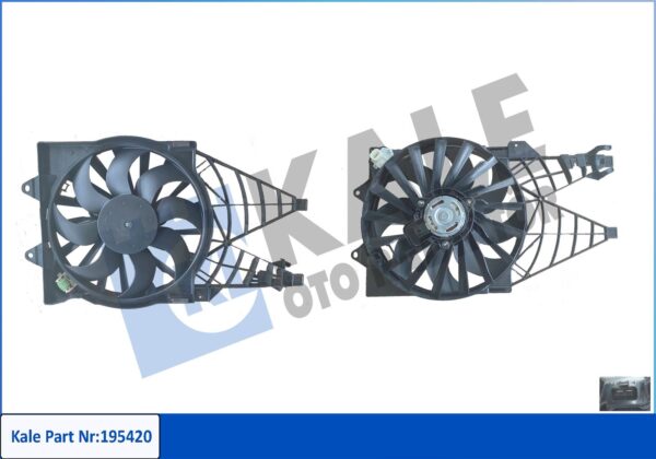 KALE OTO RADYATÖR Fan, motor soğutması 152846339