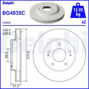 DELPHI Fren diski 379337949