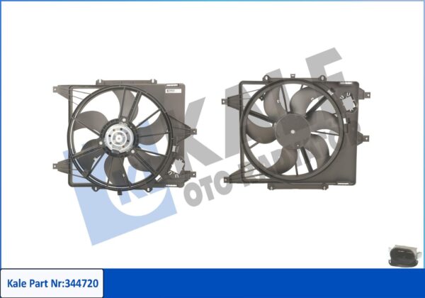 KALE OTO RADYATÖR Fan, motor soğutması 224961206