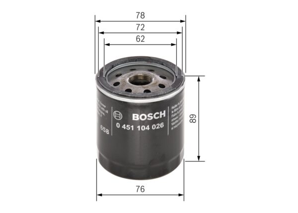 BOSCH Yağ filtresi 858988 - Görsel 5